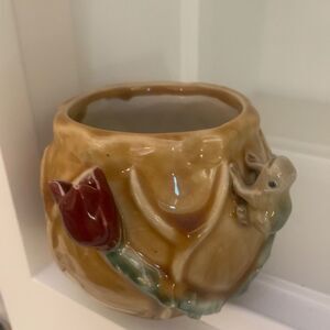 Small Frog Planter 